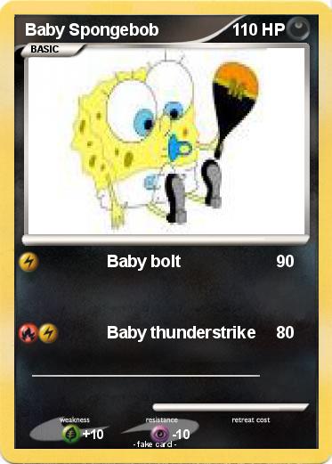 Pokemon Baby Spongebob