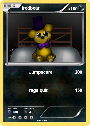 Pokemon fredbear