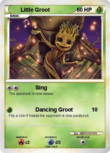 Pokemon Little Groot