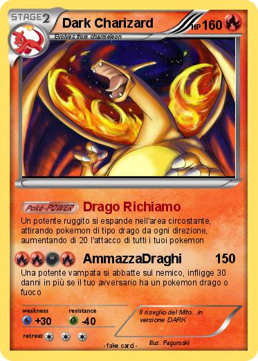 Pokemon Dark Charizard