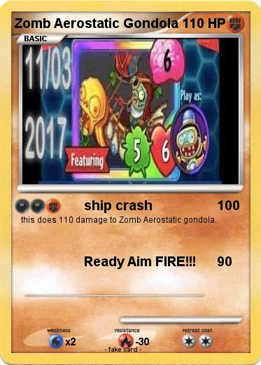 Pokemon Zomb Aerostatic Gondola