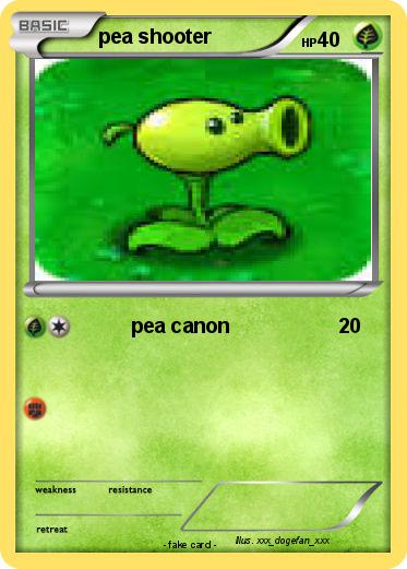 Pokemon pea shooter