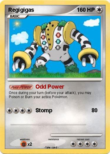 Pokemon Regigigas