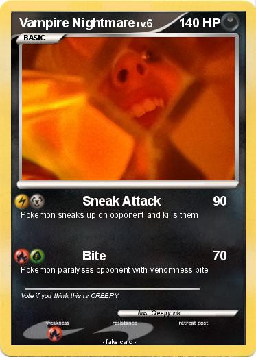 Pokemon Vampire Nightmare