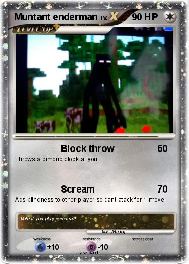 Pokemon Muntant enderman