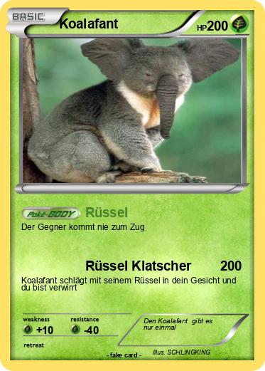Pokemon Koalafant