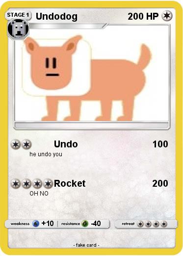 Pokemon Undodog