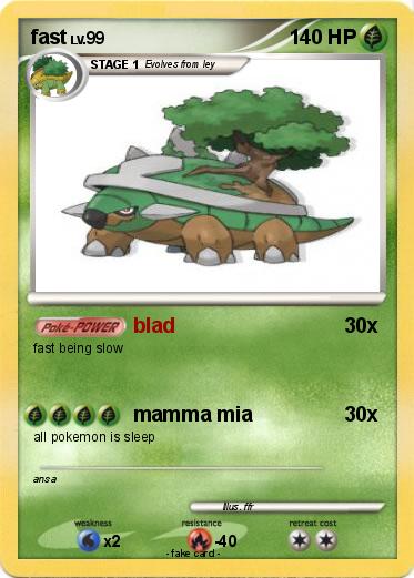 Pokemon fast