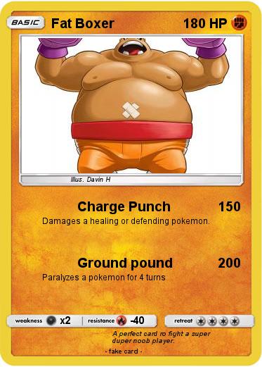 Pokemon Fat Boxer