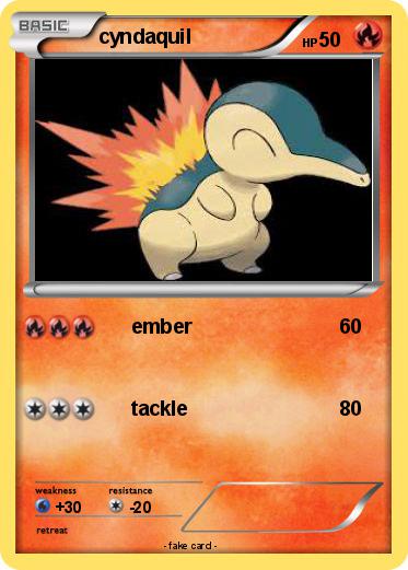 Pokemon cyndaquil