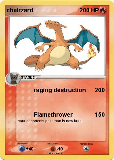 Pokemon chairzard