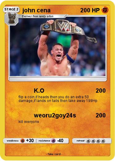 Pokemon john cena
