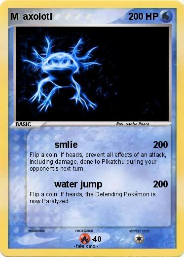 Pokemon M  axolotl