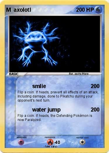 Pokemon M  axolotl