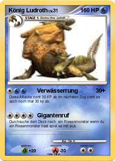 Pokemon König Ludroth
