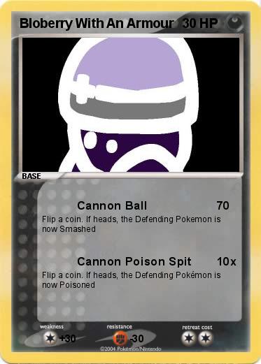 Pokemon Bloberry With An Armour