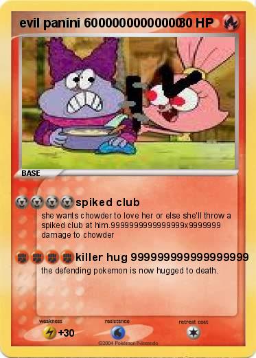 Pokemon evil panini 60000000000000