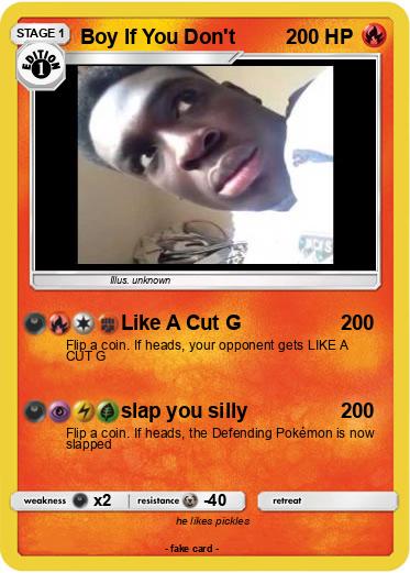 Pokemon Boy If You Don't
