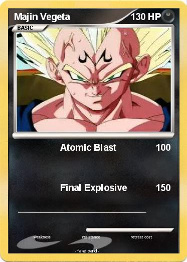 Pokemon Majin Vegeta