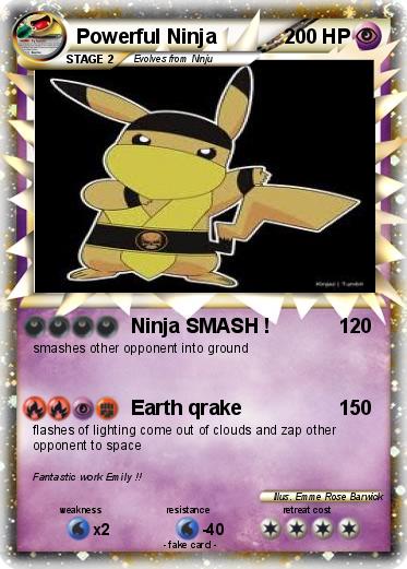 Pokemon Powerful Ninja