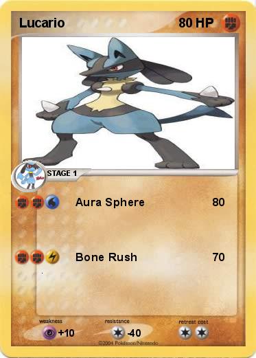 Pokemon Lucario