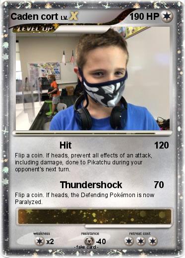 Pokemon Caden cort