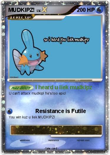 Pokemon MUDKIPZ!