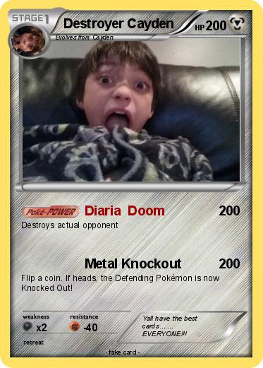 Pokemon Destroyer Cayden