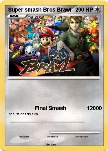 Pokemon Super smash Bros Brawl