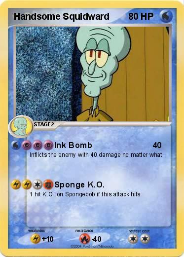 Pokemon Handsome Squidward