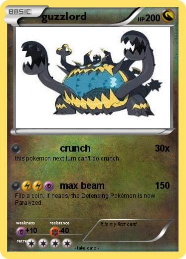 Pokemon guzzlord