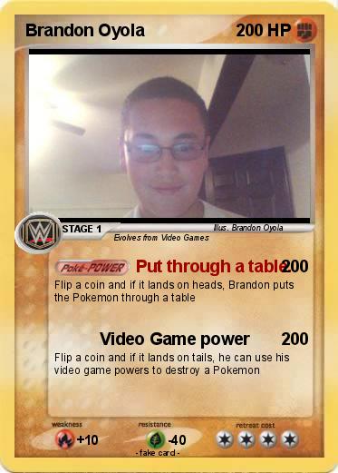 Pokemon Brandon Oyola