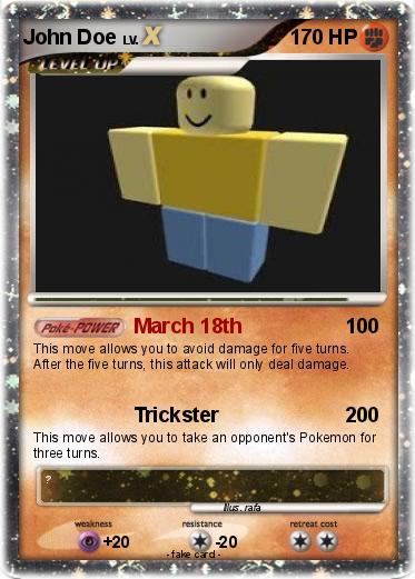 Pokemon John Doe