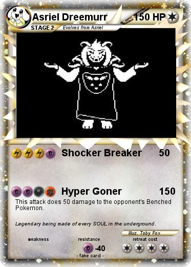 Pokemon Asriel Dreemurr