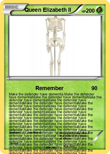 Pokemon Queen Elizabeth II