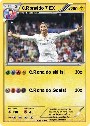 Pokemon C.Ronaldo 7 EX