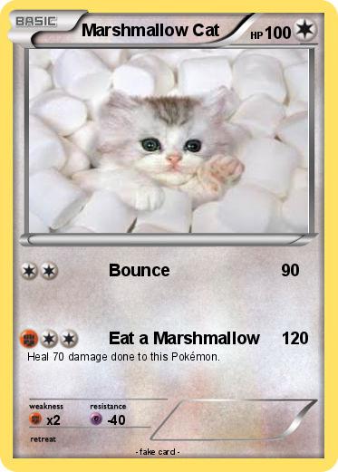 Pokemon Marshmallow Cat