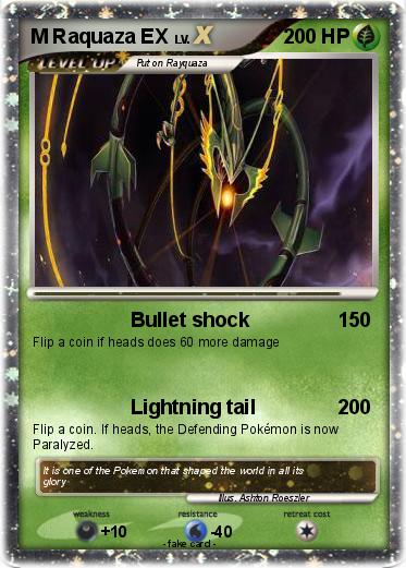 Pokemon M Raquaza EX