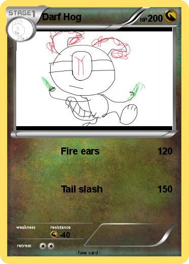 Pokemon Darf Hog