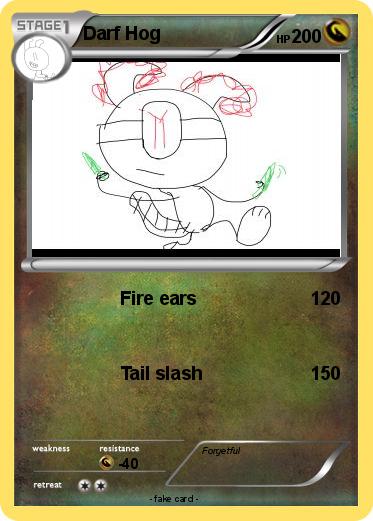 Pokemon Darf Hog