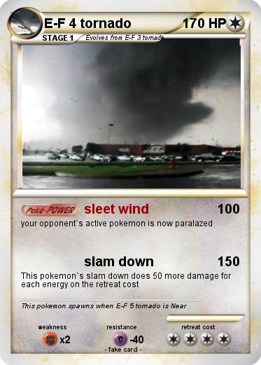 Pokemon E-F 4 tornado