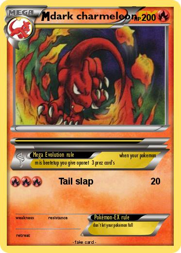 Pokemon dark charmeleon