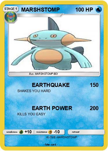 Pokemon MARSHSTOMP