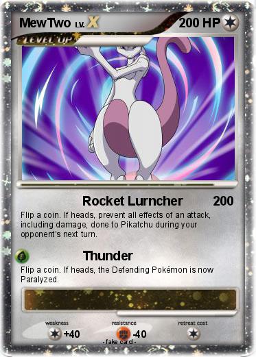 Pokemon MewTwo