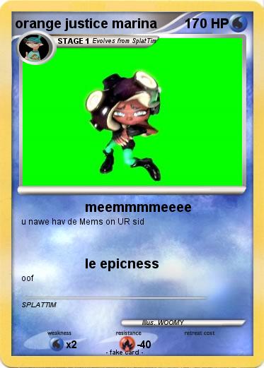 Pokemon orange justice marina