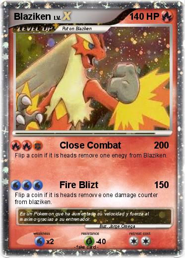 Pokemon Blaziken