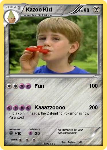Pokemon Kazoo Kid