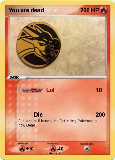 Pokemon You are dead