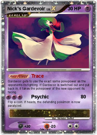 Pokemon Nick's Gardevoir