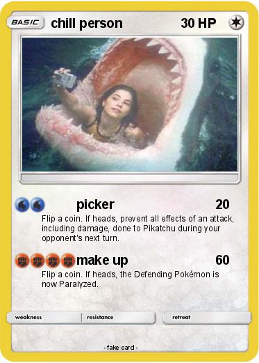Pokemon chill person